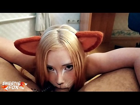 ❤️ Кицуне анын оозуна Дик жана сперма жутуп ☑ Анальный видео ky.trysex.ru ❤
